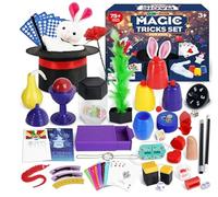 MeYuxg Cassetta magica per bambini - con istruzioni, giocattolo regalo per bambini dai 6 ai 12 anni, impara semplicemente trucchi magici e illusioni, puntelli magici per compleanno