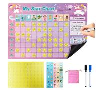 MeYuxg Lavagna ricompensa per bambini - [30 compiti + 70 magneti] - Agenda settimanale per bambini, sistema di ricompensa ideale, agenda per attività, premio per bambini, ADHD Magnetic Board