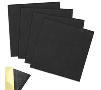 MeYuxg Pannello autoadesivo in gommapiuma, 4 pezzi, Eva in gomma espansa autoadesiva, 150 x 150 x 20 mm, tappetino antiscivolo autoadesivo in schiuma antiscivolo per mobili, progetti fai da te