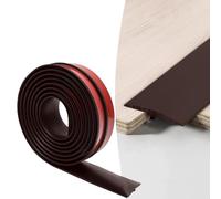 MeYuxg Profilo di Transizione, Profilo a T Autoadesivo, 3 M Profilo a t per Pavimento, per Il Collegamento di Spazi Vuoti e Piastrelle in Laminato Listello di Transizione (Marrone, 5 CM x 3M)