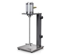 MEYVSAB Miscelatore pneumatico della pittura 5 galloni con il supporto dell'ascensore manuale, agitatore dell'aria di 1/8 di Hp, 2600 giri/min per i rivestimenti, l'alimento ed i liquidi chimici