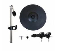 MEYZJRC Pad Piatti Elettronico Compatibile Universale Piatti Crash Ride Charleston Pad Trigger Montaggio Flessibile Robusto Adatto per Generi Musicali Vari Home Spettacoli, style to 3
