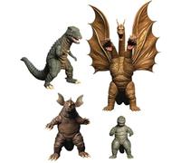 Mezco 5 Points XL Deluxe Box Set Round 2 - Godzilla: The Invaders Attack