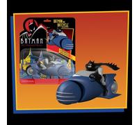 MEZCO Batman Serie 2 Set Batman & Batcycle The Animated Series