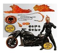 Mezco Ghost Rider E Hell Cycle One:12 Collettivo Set Di Action Figure