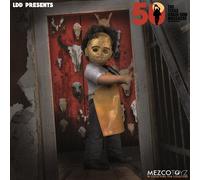 Mezco Living Dead Bambola Texas Chainsaw Massacre (1974) Leatherface Deluxe