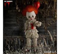 Mezco Living Dead Bambole It Pennywise The Danzante Clown Rosso Palloncino 10 "