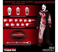 Mezco Terrifier Arte The Clown Deluxe Uno: 12 Collective Action Figure - IN