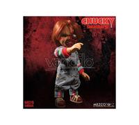 Mezco Toys Bambino Play 3 Pizza Face Chucky Talking Action Figure