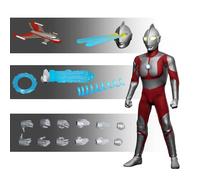 Mezco Toys With 1/12 D16 Cm Ultraman Light Figure Rosso