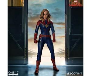 Mezco Toyz Capitano Marvel Supereroe Comics Uno: 12 Collective Action Figure