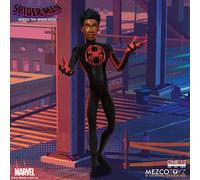 Mezco Toyz One:12 Collective Marvel Spider-Man Across The Spider-Verse Miles Morales Personaggio da collezione in scala 1:12