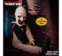 Mezco Toyz Terrifier Art The Clown Mds 18” Roto Plush Doll Disponibile