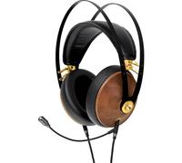 Meze Audio 99 Classics noyer + oro, con kit boom mic - Cuffia hi-fi o auricolare, Chiuso, Microfono integrato