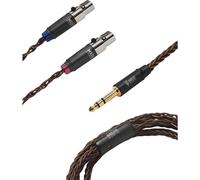 Meze Audio Cavo premium rame PCUHD mini XLR verso Jack 6,3mm - Cavo di prolunga per cuffie HI-FI