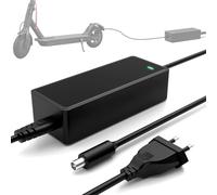 Mezelon 42V 2A Caricabatterie per Monopattini Elettrici per Ninebot ES1 ES2 ES4 ES3 E22E E25E E45E, Xiaomi M365, Pro, Pro 2, Mi 3, S1 S2, Caricabatterie 42V 2A per Xiaomi e Ninebot Scooter