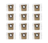 MezHi For Mijia B101CN 3C S10/S10 Pro W10S/W10S PRO Robot Sostituzione Spazzola Laterale Principale Filtro HEPA Mop Aspirapolvere pezzo di ricambio (Color : 12 Dust Bags)