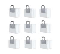 MezHi Sacchetto for la polvere for S7 MAXV Ultra Q7 MAX + S7 Pro Ultra S8 PLUS S8 PRO Ultra Parti accessori for aspirapolvere robot (Color : DustBag 9PC)