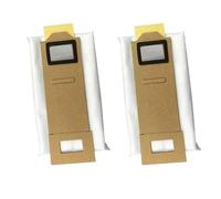 MezHi Spazzola laterale a rullo Filtro HEPA Panni lavabili Sacchetto for la polvere for accessori for aspirapolvere G10 T7 T7S Plus S7 (Color : 2 Dust Bags)