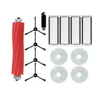 MezHi Spazzola laterale principale Filtro HEPA Mop Sacchetto for la polvere in tessuto for Q Revo / P10 A7400RR Accessori di ricambio for pezzi di ricambio (Color : 004)