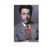 MEZUMI Poster su tela con attore Robert Downey Jr. 3, decorazione artistica da parete per soggiorno e camera da letto, senza cornice, 30 x 45 cm