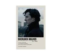 MEZUMI Poster su tela di Sherlock Holmes, decorazione per camera da letto, sport, ufficio, stanza, regalo, senza cornice, 30 x 45 cm