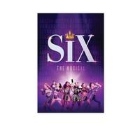 MEZUMI Six The Musical - Poster su tela, decorazione per camera da letto, stile sportivo, per ufficio, stanza, regalo, senza cornice, 30 x 45 cm