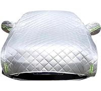 Mezza Copertura Auto Per Mercedes Benz SLK200 R172, Coperture Esterne For Parabrezza Antigrandine, Tessuto Oxford Antivento Antipolvere Anti-UV Con Strisce Riflettenti,(Silver)