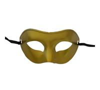 Mezza faccia antico Prom Tinta unita Accessori in maschera Partito Performance Danza Decorazione Regali Halloween dorato
