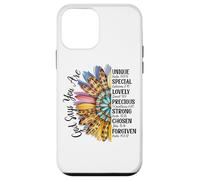 Mezza fioritura del girasole del leopardo dei fiori Custodia per iPhone 12 mini