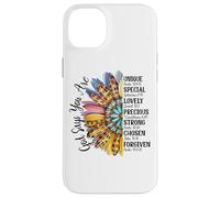 Mezza fioritura del girasole del leopardo dei fiori Custodia per iPhone 14 Plus