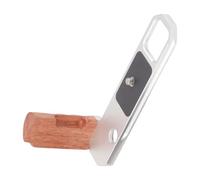 Mezza gabbia in legno Handgrip L Staffa Per Arcas Treppiedi Montaggio Piastra A Sgancio Rapido Per 2 DSLR Camera Camera L Staffa