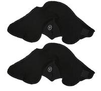Mezza Maschera Invernale da Ciclismo Antivento per Tenere Al Caldo per lo Sci All'aperto, Adatta per Uomini e Donne, Materiale in Poliestere (BLACK)