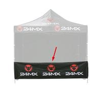 Mezza Parete 24MX per Gazebo Easy-Up Nera
