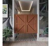 Mezza porta dell'oscillazione della vita con le cerniere di chiusura automatica per l'ingresso interno e del portico