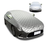 Mezza Telo Copriauto Auto Antigrandine per Mercede s-Benz Classe C Cabriolet C 200 Copertura auto Impermeabile, Copriauto Imbottito A Resistente(Silver,per Mercede s-Benz Classe C Cabriolet C 200)