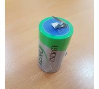 Mezza torcia C Litio 3.6V con lamelle per saldatura XENO ENERGY Lithium Battery