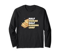 Mezza Umana Mezza pagnotta di Banana Divertente Cottura Banana Amanti del Pane Maglia a Manica