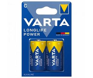 MEZZATORCIA C LONGLIFE POWER VARTA - BLISTER 2 BATTERIE LR14/MN1400-VAR4914121412 VARTA