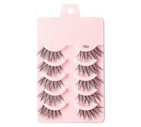 Mezze Ciglia Ciglia Finte 10-5 Paia Cat Eye Ciglia Estensione Ciglia 3D Visone Mezza Ciglia Trucco Naturale maquiagem