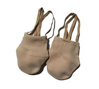 Mezze Punte Ginnastica Ritmica Scarpe da ginnastica ritmica, calzini a metà polpaccio, scarpe competizione con suola lavorata a maglia, proteggono la pelle elastica, ballo colorate(1 Pair,XS)