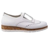 Mezze scarpe Gabor da donna in pelle bianca