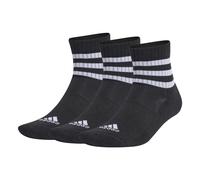 Mezzi calzini adidas 3-Stripes Sportswear (x3) Nero 46/48