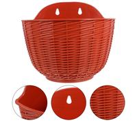 Mezzi cestini decorativi per portavasi da parete per piante da parete, vasi da