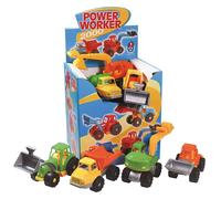 Mezzi di Lavoro Power 12 Pezzi - Set Veicoli da Cantiere Giocattolo