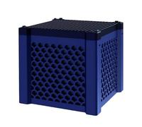Mezzi filtranti a carbone attivo, schiuma stabile, supporti multistrato, purificatore d'acqua, design a cubo anti-intasamento, potente circolazione interna per la manutenzione del serbatoio