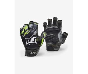 Mezzi guanti Leone 1947 Lifter nero grigio verde - S-M