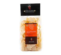 Mezzi Paccheri Rigati - PASTA D'ARAGONA - Eccellenza Italiana, Pasta di Semola di Grano Duro Trafilata al Bronzo - 2 x 500 GR