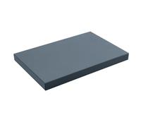 Mezzo blocco yoga Yoga-Mad EVA | 305 mm x 205 mm x 25 mm | Blocco yoga ecologico | Blocco EVA antiscivolo ad alta densità per yoga, pilates e allenamenti a casa | Fornisce supporto per vari