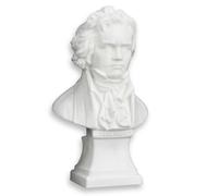 MEZZO BUSTO LUDWIG VAN BEETHOVEN STATUA 16CM MUSICA ORNAMENTO PLA BIODEGRADABILE